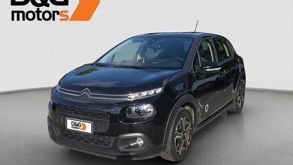 Usado Citroën C3 PureTech 82 CV (60 kW) 2018 Negro Utilitario