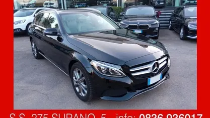 Usata Mercedes C200 Sport 136 CV (100 kW) 2018 Nero Station wagon