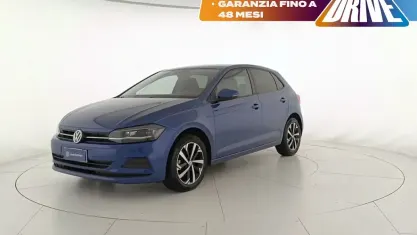 Usata VW Polo Comfortline 80 CV (58 kW) 2019 0a reef blue metallizzato Utilitaria