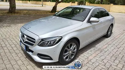 Usata Mercedes C220 Premium 170 CV (125 kW) 2015 Grigio Berlina