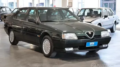 Usata Alfa Romeo 164 145 CV (106 kW) 1990 Verde Berlina