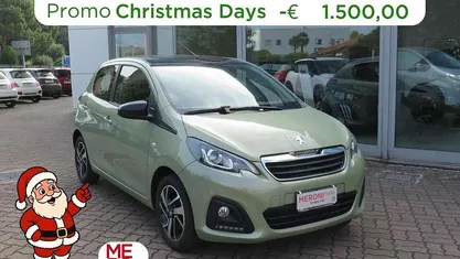 Verde Usata 2021 Peugeot 108 Active Due volumi | 10.400 € (Buon prezzo)