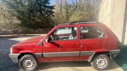 Usata Fiat Panda 4x4 54 CV (39 kW) 1996 Rosso Utilitaria