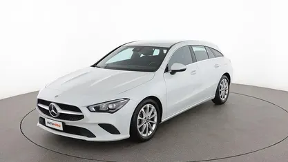 Käytetty Mercedes CLA180 Shooting Brake Executive 116 HP (85 kW) 2021 Valkoinen Farmari