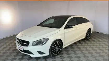 Usata Mercedes CLA200 135 CV (99 kW) 2015 Bianco Coupé