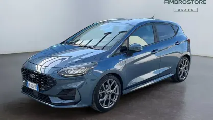 Usata Ford Fiesta ST-Line X 125 CV (91 kW) 2023 Chrome blue Utilitaria