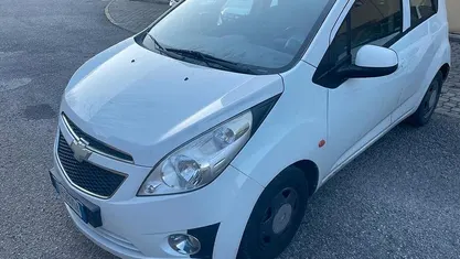 Usata Chevrolet Spark LS 68 CV (50 kW) 2011 Bianco Utilitaria