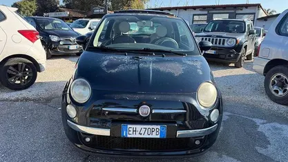 Blu/azzurro Usata 2011 Fiat 500 Lounge Due volumi | 2700 € (Super prezzo)