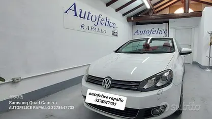 Usata VW Golf 104 CV (76 kW) 2011 Cabrio