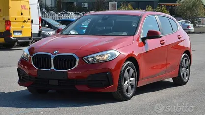 Usata BMW 116 Sport Line 116 CV (85 kW) 2021 Rosso Utilitaria