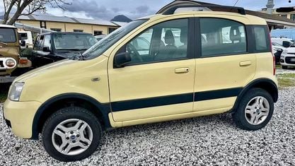 Usata Fiat Panda 4x4 69 CV (50 kW) 2007 Giallo Utilitaria