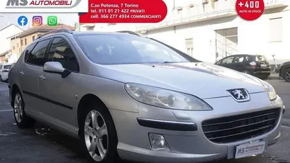Usata Peugeot 407 136 CV (100 kW) 2005 Argento Berlina