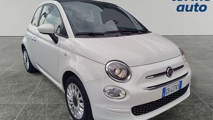 Usata Fiat 500C Lounge 70 CV (51 kW) 2020 Bianco Cabrio