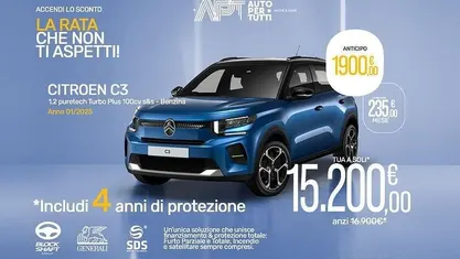 Usata 2025 Citroën C3 PureTech SUV | 15.200 € (Buon prezzo)