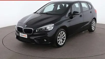 Usata BMW 218 Active Tourer Advantage 136 CV (100 kW) 2017 Nero Monovolume