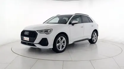 Usata Audi Q3 S-Line 200 CV (147 kW) 2022 Bianco ghiaccio metallizzato SUV