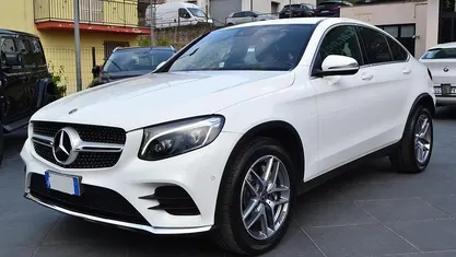 Usata Mercedes GLC250 Premium 204 CV (150 kW) 2018 Bianco Coupé