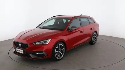Usata Seat Leon FR 150 CV (110 kW) 2020 Rosso