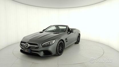 Usata Mercedes SL63 AMG AMG 585 CV (430 kW) 2016 Grigio grafite magno Cabrio