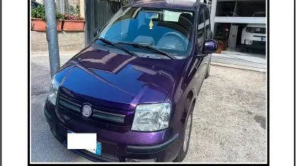 Usata Fiat Panda Dynamic 60 CV (44 kW) 2010 Viola Utilitaria
