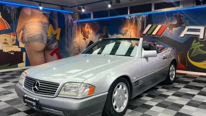 Usata Mercedes SL500 333 CV (244 kW) 1992 Grigio Cabrio