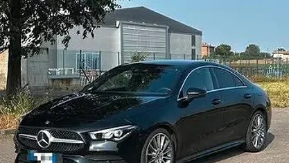 Usata Mercedes CLA200 163 CV (119 kW) 2020 Nero Berlina