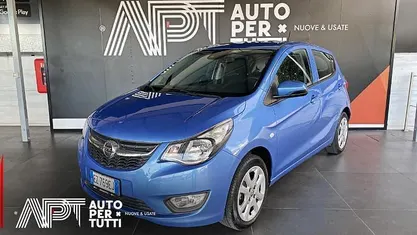 Usata Opel Karl 75 CV (55 kW) 2015 Blu Utilitaria
