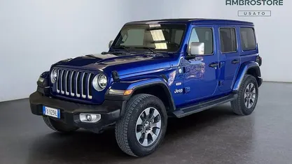 Usata Jeep Wrangler 272 CV (200 kW) 2019 Blu SUV