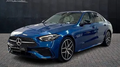 Usata Mercedes C300 Advanced Plus 265 CV (194 kW) 2023 Blu Berlina