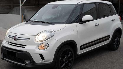 Begagnad Fiat 500L Trekking 95 HK (69 kW) 2016 Vit Minibuss