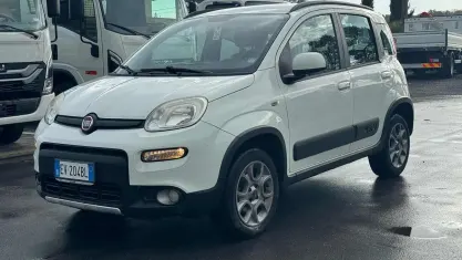 Usata Fiat Panda 4x4 S 84 CV (61 kW) 2013 Bianco Utilitaria