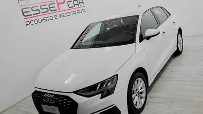 Usata Audi A3 150 CV (110 kW) 2021 Bianco Berlina
