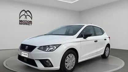 Begagnad Seat Ibiza Reference 90 HK (66 kW) 2019 Vit Halvkombi
