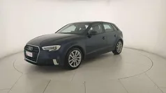 Blu cosmo metallizzato Usata 2018 Audi A3 Sportback Sport Tre volumi | 17.900 € (Buon prezzo)