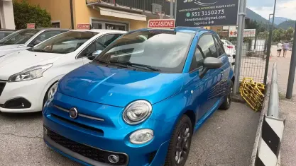 Usata Fiat 500 S 85 CV (62 kW) 2019 Bluazzurro Berlina
