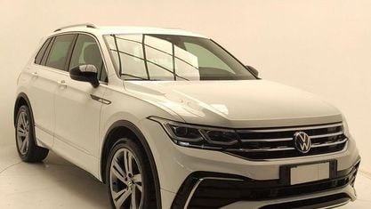 Gebraucht VW Tiguan R-line 150 PS (110 kW) 2021 Weiß SUV