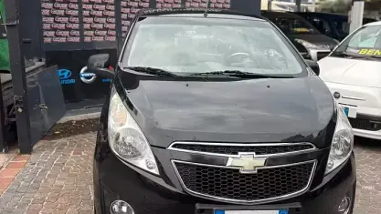 Usata Chevrolet Spark LS 65 CV (47 kW) 2011 Nero Utilitaria