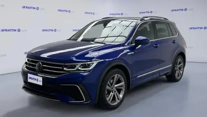 Usata VW Tiguan R-line Plus 150 CV (110 kW) 2022 Nero SUV