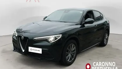 Brugt Alfa Romeo Stelvio Business 160 HK (117 kW) 2021 Grøn SUV