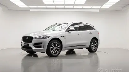 Usata Jaguar F-Pace R-Sport 300 CV (220 kW) 2018 Argento SUV