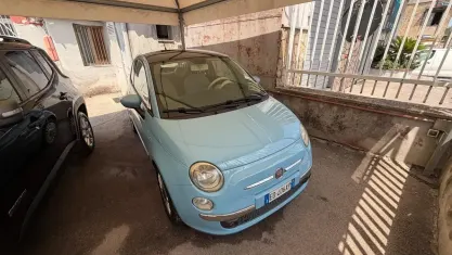Usata Fiat 500 Lounge 85 CV (62 kW) 2010 Bluazzurro Berlina