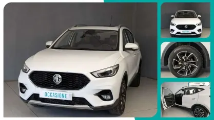 Begagnad MG ZS Luxury 111 HK (81 kW) 2023 Vit SUV