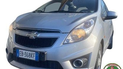 Usata Chevrolet Spark LT 82 CV (60 kW) 2010 Grigio Utilitaria