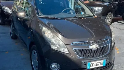 Usata Chevrolet Spark LS 68 CV (50 kW) 2011 Marrone Utilitaria