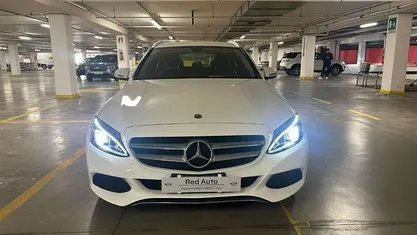 Bianco Usata 2016 Mercedes C180 Business Station wagon | 13.900 € (Buon prezzo)