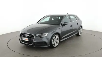 Begagnad Audi A3 Sport 150 HK (110 kW) 2018 Grå Sedan