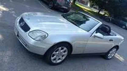 Argento Usata 1997 Mercedes SLK200 Cabrio | 9500 € (Molto cara)