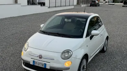 Usata Fiat 500 Pop 69 CV (50 kW) 2009 Bianco Cabrio