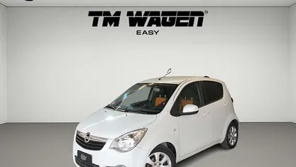 Bianco Usata 2009 Opel Agila Enjoy Due volumi | 3900 € (Buon prezzo)