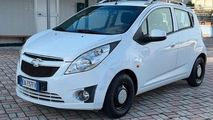 Usata Chevrolet Spark LS 68 CV (50 kW) 2010 Bianco Utilitaria